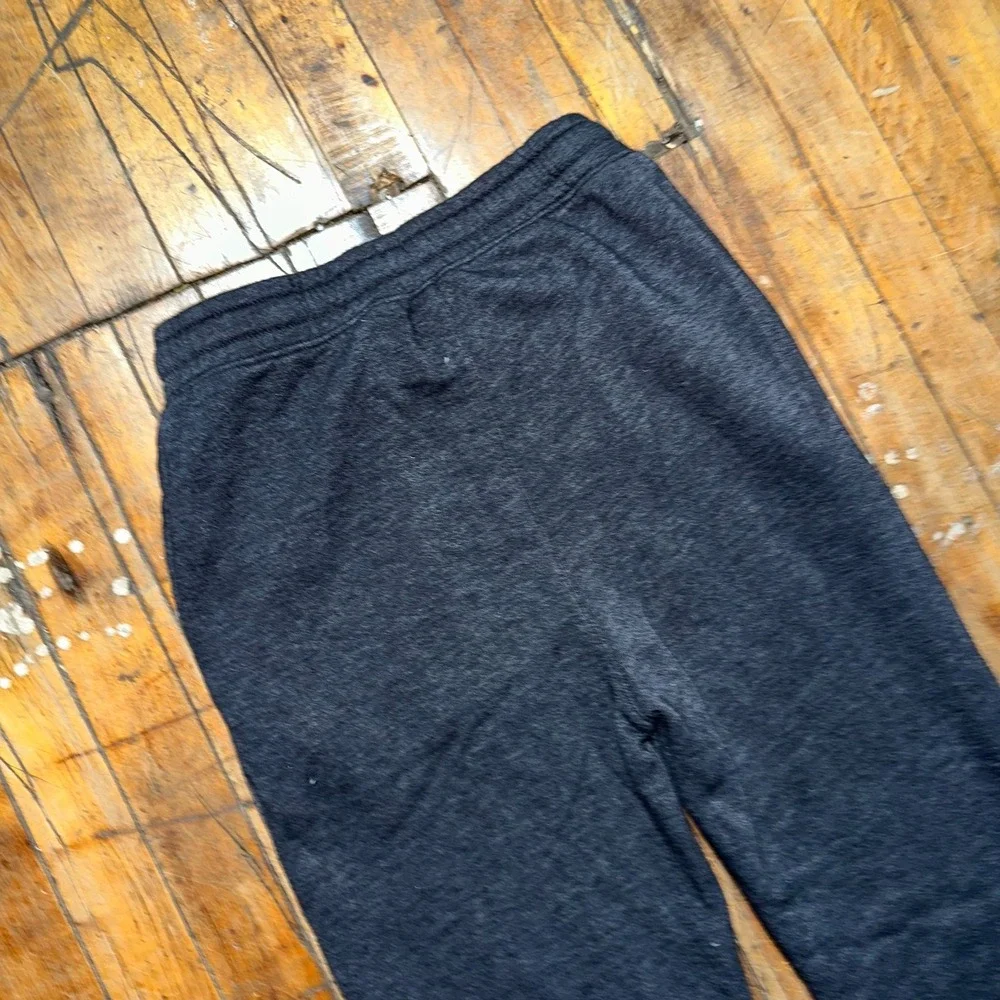Old Navy Sweatpants Boys XL Black‎ Fleece Regular Drawstring Waist Tapered Leg